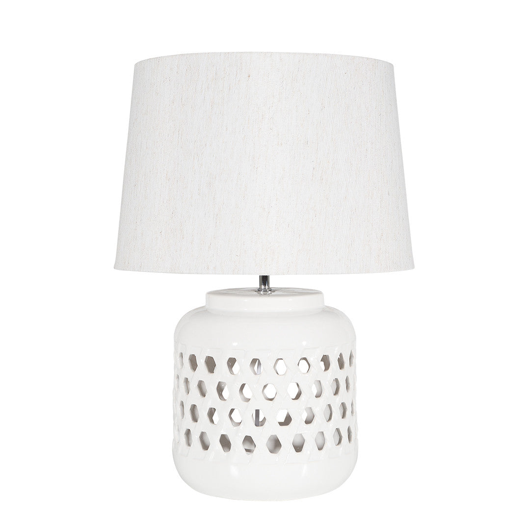 The Byron Lamp - White - Sarah Urban