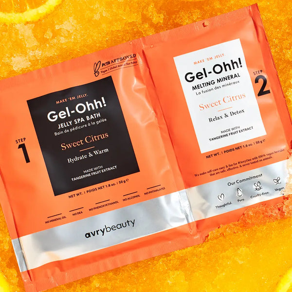 Sweet Citrus - Gel-Ohh Jelly Spa Pedi Bath - Sarah Urban