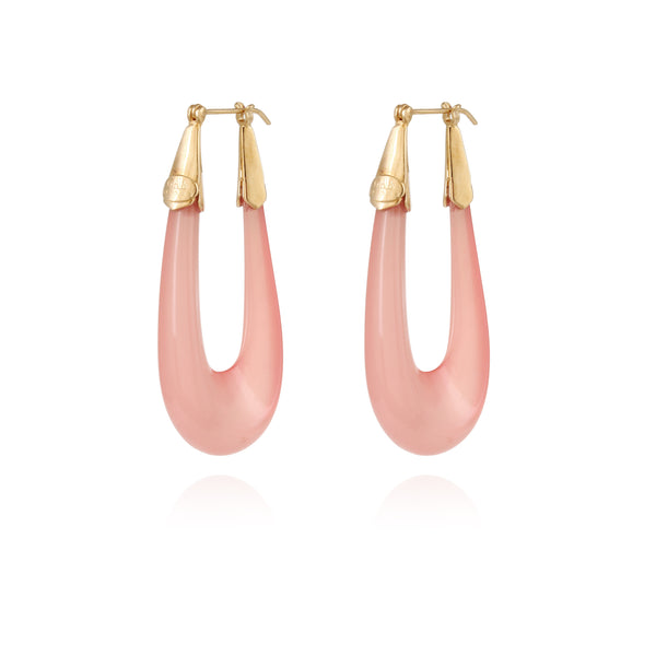 Gas Bijoux Pink Ecume Earrings