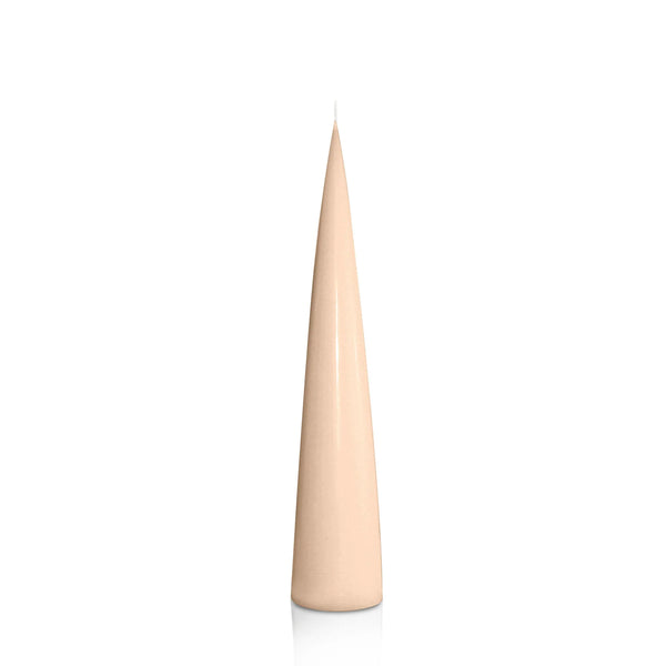 Toffee Cone Candles - 20cm - 25cm - 30cm