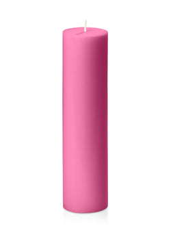 Magenta Pillar Candle - Sarah Urban