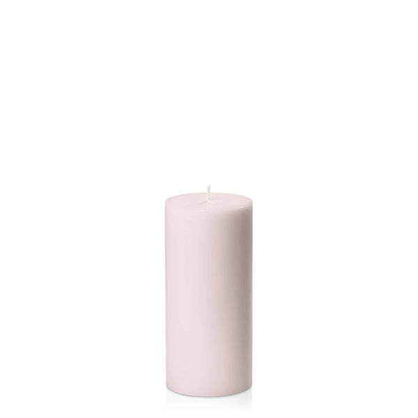 Antique Pink Pillar Candle