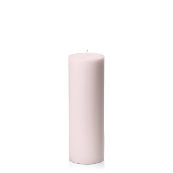 Antique Pink Pillar Candle