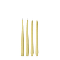 Lemon Taper Candle - 25cm - Pack of 4 - Sarah Urban