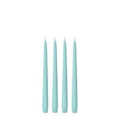 Pastel Teal Taper Candle - 25cm and 35cm- pack of 4