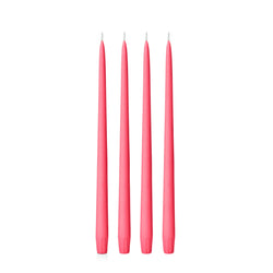 Red Taper Candle - 25cm and 35 cm - Packs of 4