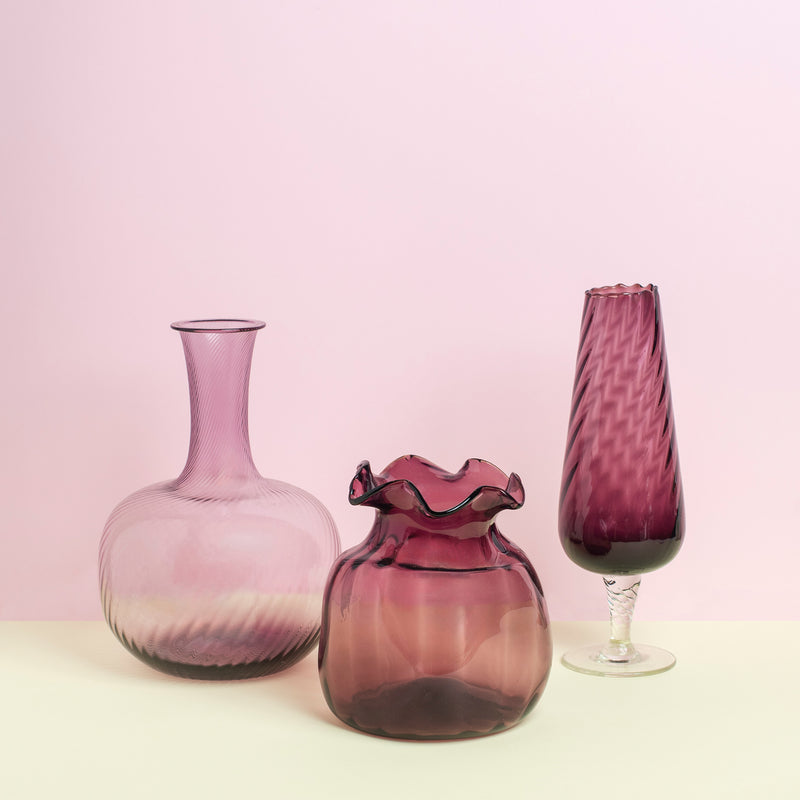 Purple Hues Vintage Vases - Sarah Urban