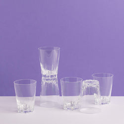 Vintage Crystal Tumbler Set