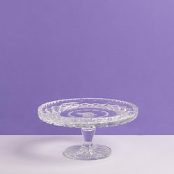 Vintage Crystal Cake Stand