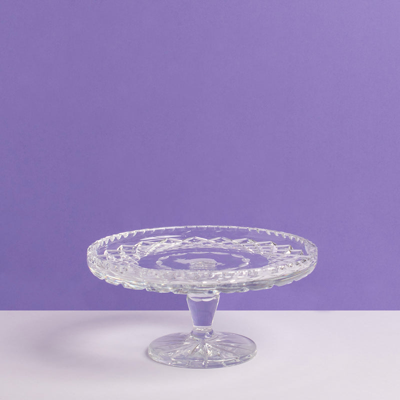 Vintage Crystal Cake Stand