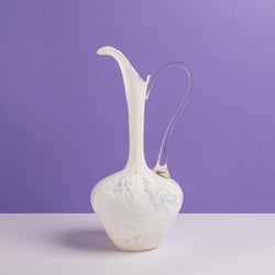 Vintage White Marbled Jug - Sarah Urban