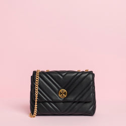 The Missy Crossbody Bag in Black - Sarah Urban