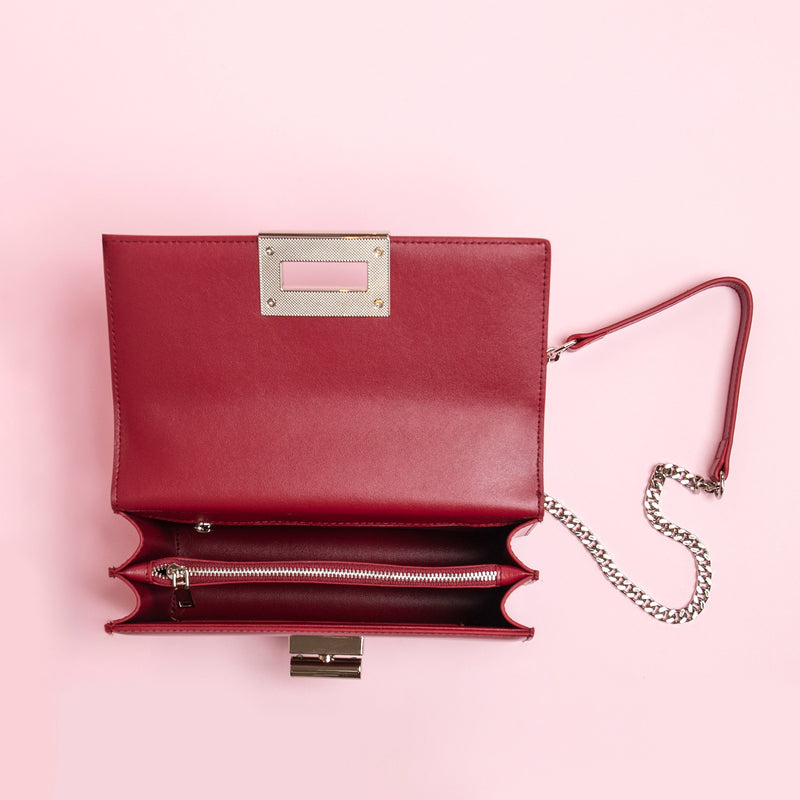 The Lily Red Cross Body Bag - Sarah Urban