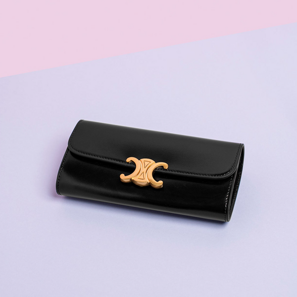 Black Leather Wallet - Sarah Urban