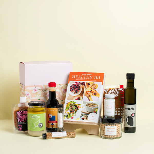 Healthy 101 Basics - Recipe card set and ingredients starter pack - Sarah Urban