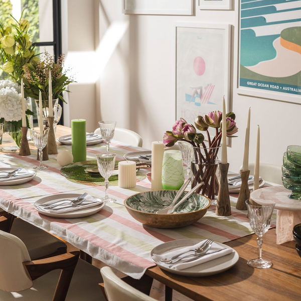 The Pastels Table Setting - For 8 people