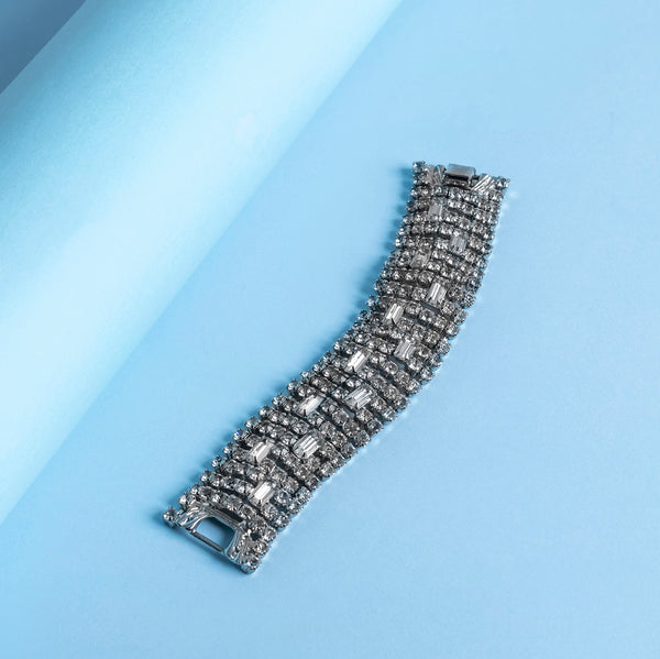Vintage Rhinestone Bracelet