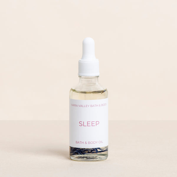 Sleep bath and body oil