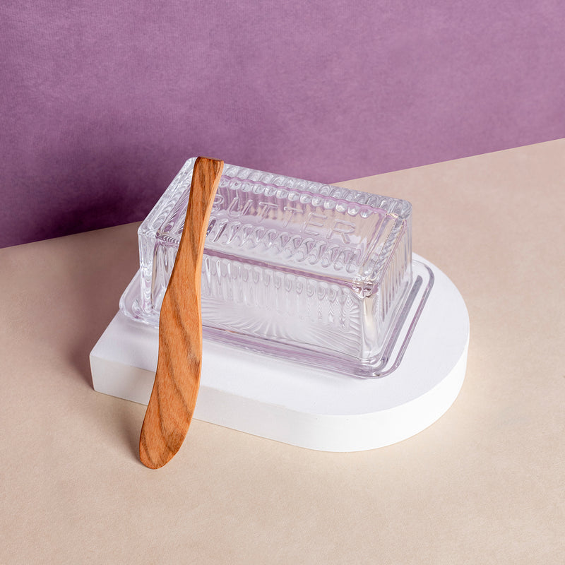 Glass Butter Dish