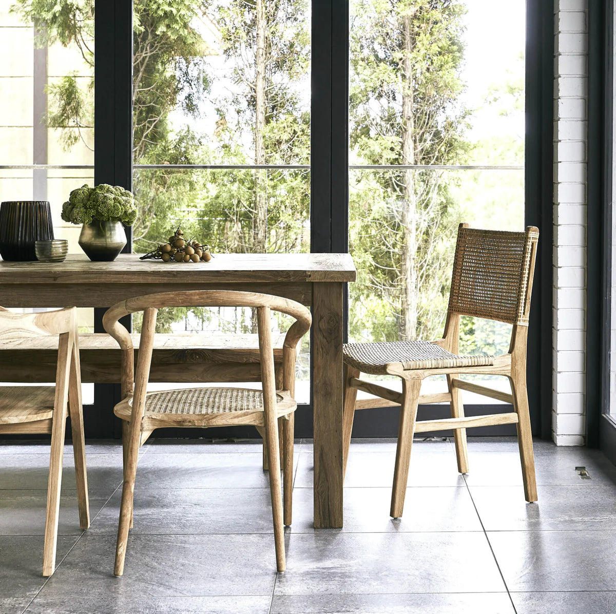 Ridha Teak Dining Table - Sarah Urban