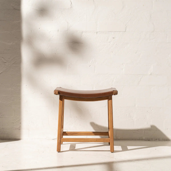 Leather Stool